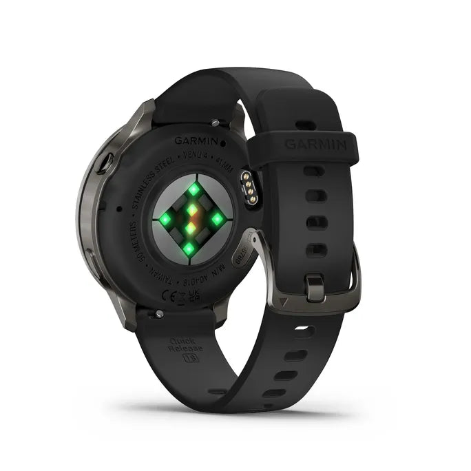 Laikrodis Garmin Venu® 4 - 45 mm Juodas